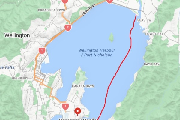 Discharge of paru into Waiwhetū Stream - Area that the Rāhui covers  